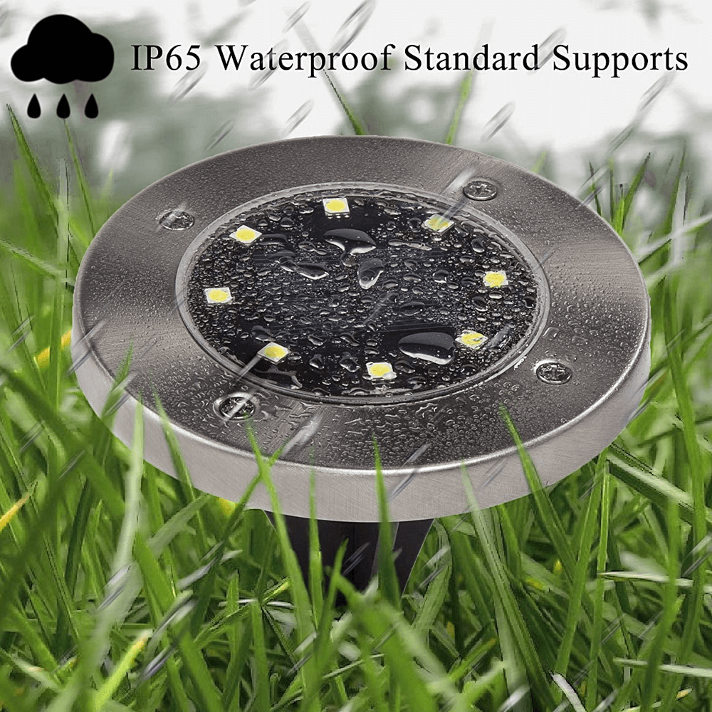 Solar In-Ground Pathway Lights (Set of 4)