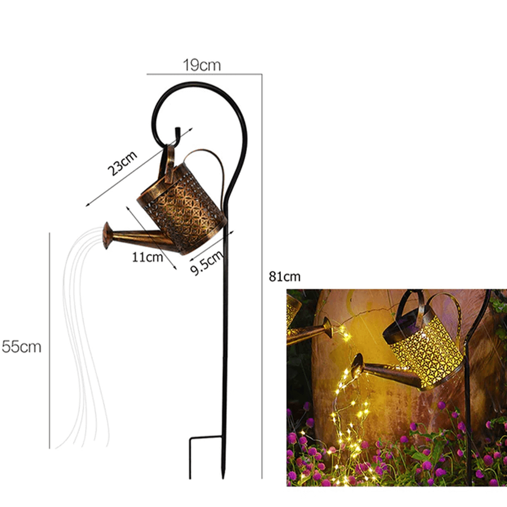 Solar Waterfall Lights
