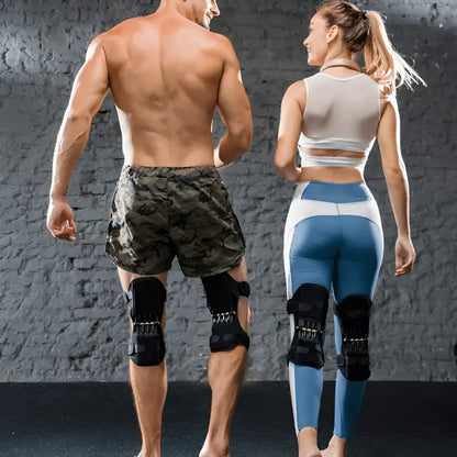 Power Knee Joint Support Pads – Breathable, Non-Slip Booster for Sports, Hiking & Perfect Gifts