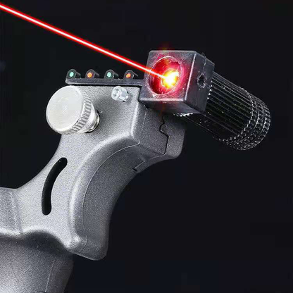 High Accuracy Laser Slingshot Rifle – Perfect for Hunting & Target Practice