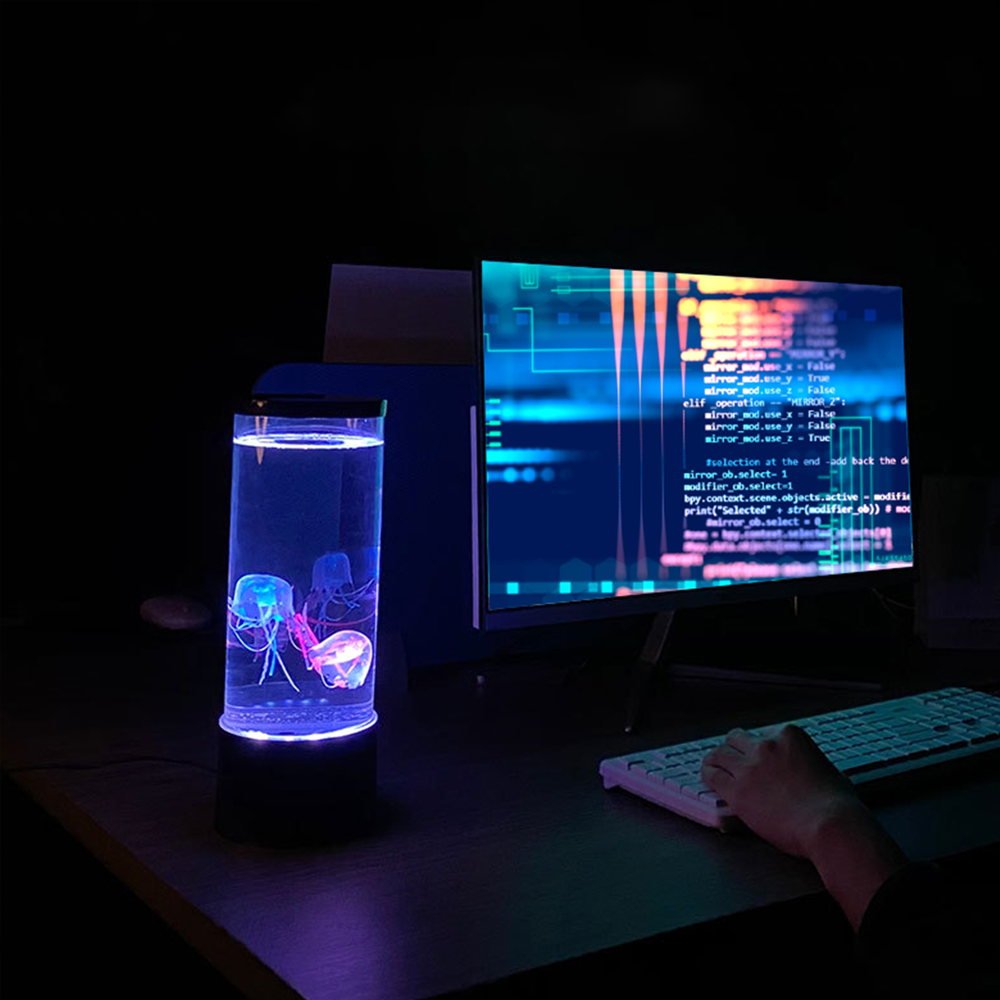 Real Life Jellyfish Aquarium Lamp