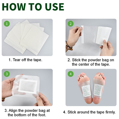 Deep Cleansing Detoxify Foot Patch (10 Pack) – Perfect Gift for Relaxation & Pain Relief