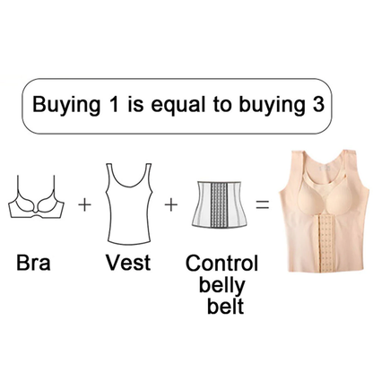 Snatch Bra – 3-in-1 Waist Trainer Bra