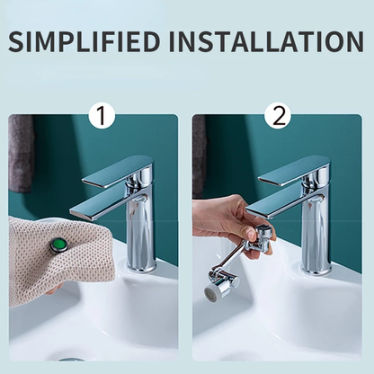 1080° Rotating Splash Filter Faucet