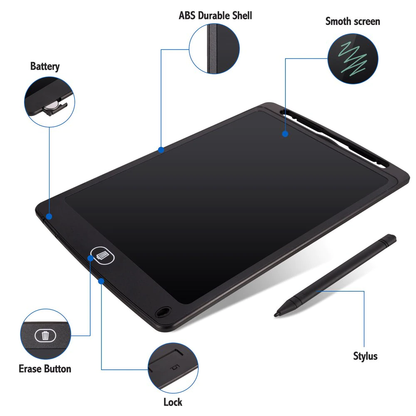 Kids Magic LCD Drawing Tablet - Creative LED Art Pad