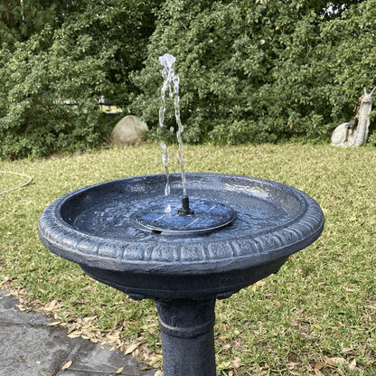 Solar Fountain For Bird Bath