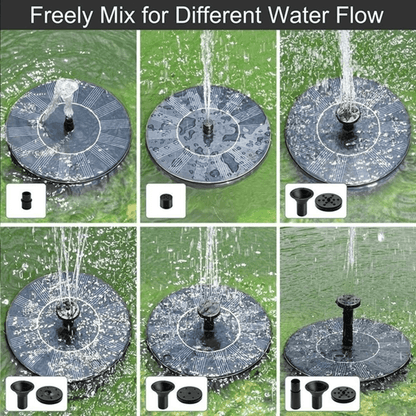 Solar Fountain For Bird Bath