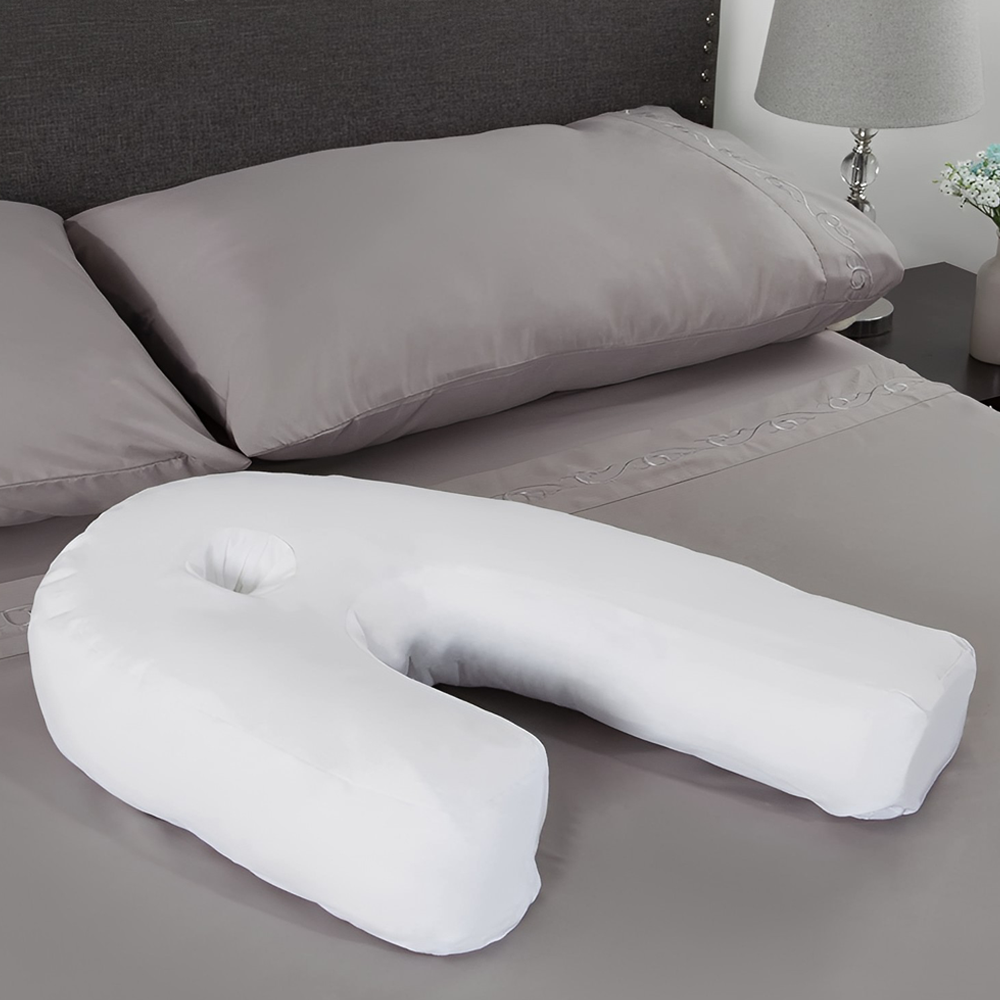 Orthopedic Side Sleeper Pillow With Ear Hole
