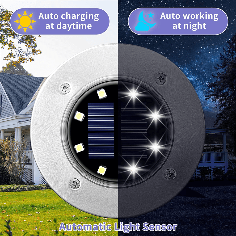 Solar Inground Driveway Lights