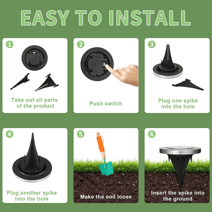 Solar Inground Driveway Lights
