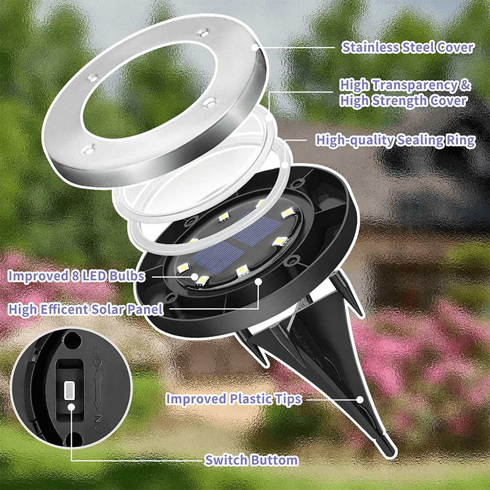 Solar Inground Driveway Lights