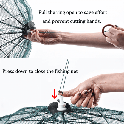 Automatic Foldable Strengthened Fish Catcher