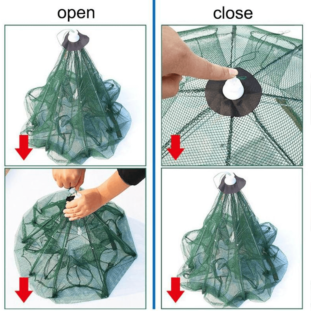 Automatic Foldable Strengthened Fish Catcher