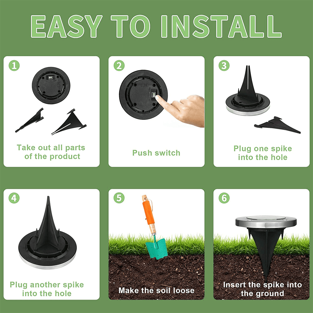 In-Ground Solar Path Lights
