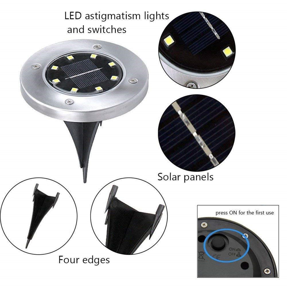 In-Ground Solar Path Lights
