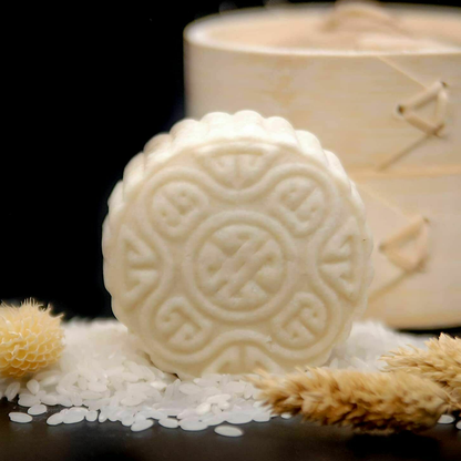 Anti Hair Loss Rice Shampoo Bar for Stronger Shiny Hair