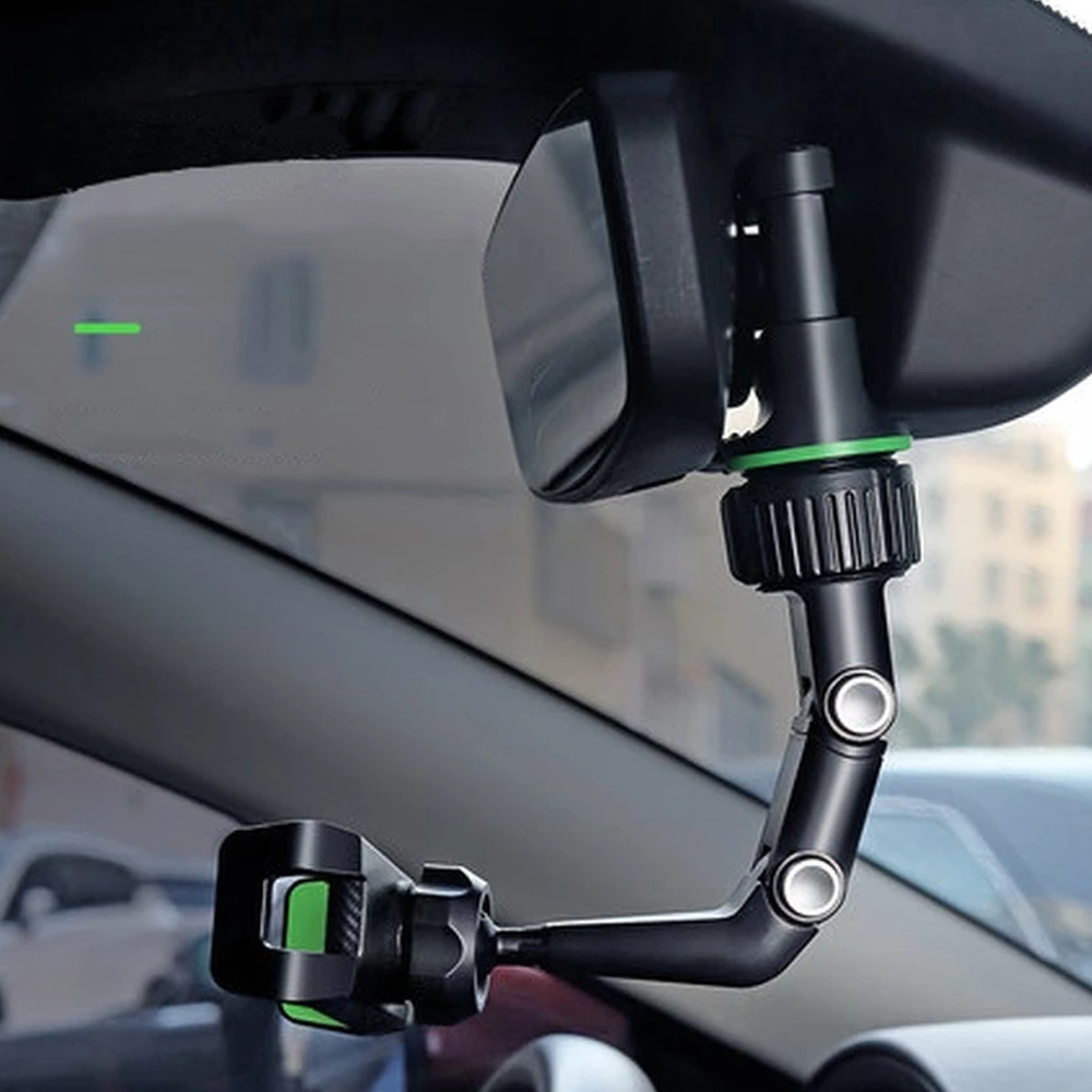 Rear View Mirror Phone Holder