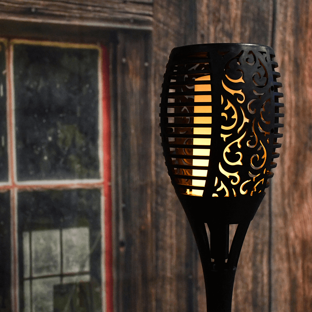 Flickering Flame Solar Lights
