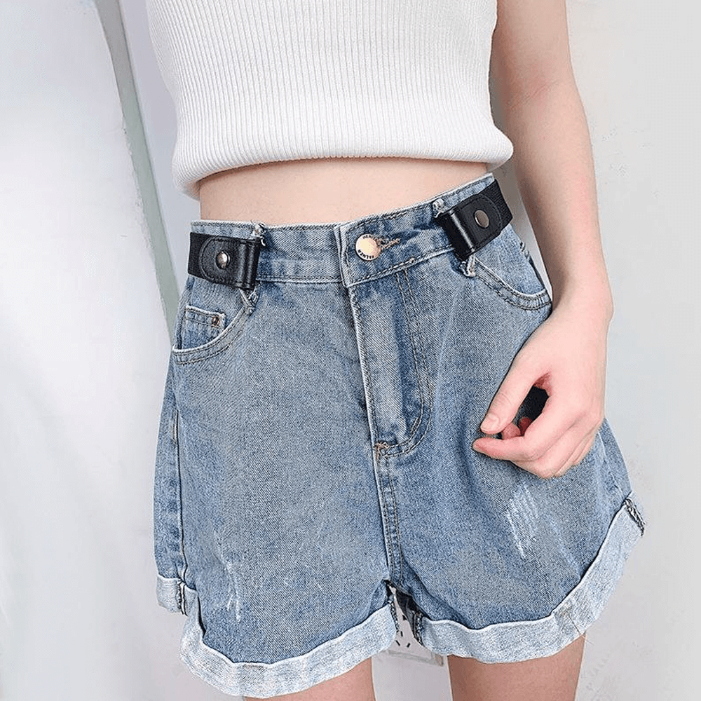 Buckle-Free Invisible Elastic Waist Belts