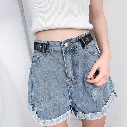 Buckle-Free Invisible Elastic Waist Belts