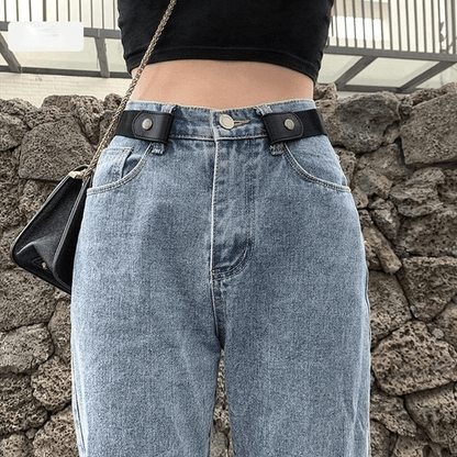 Buckle-Free Invisible Elastic Waist Belts