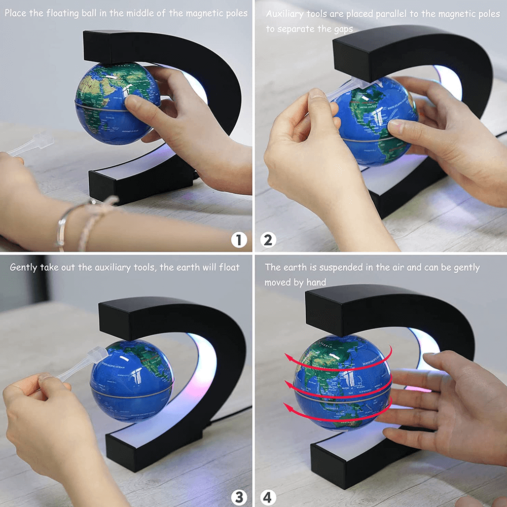 Floating Earth Globe