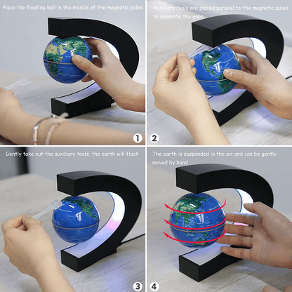 Floating Earth Globe