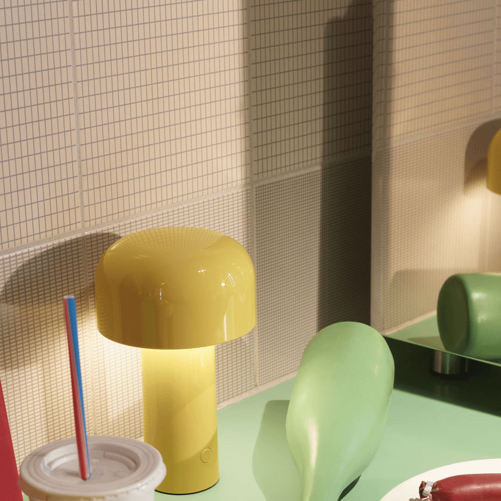 LED Creative Mushroom Rechargeable Table Lamp