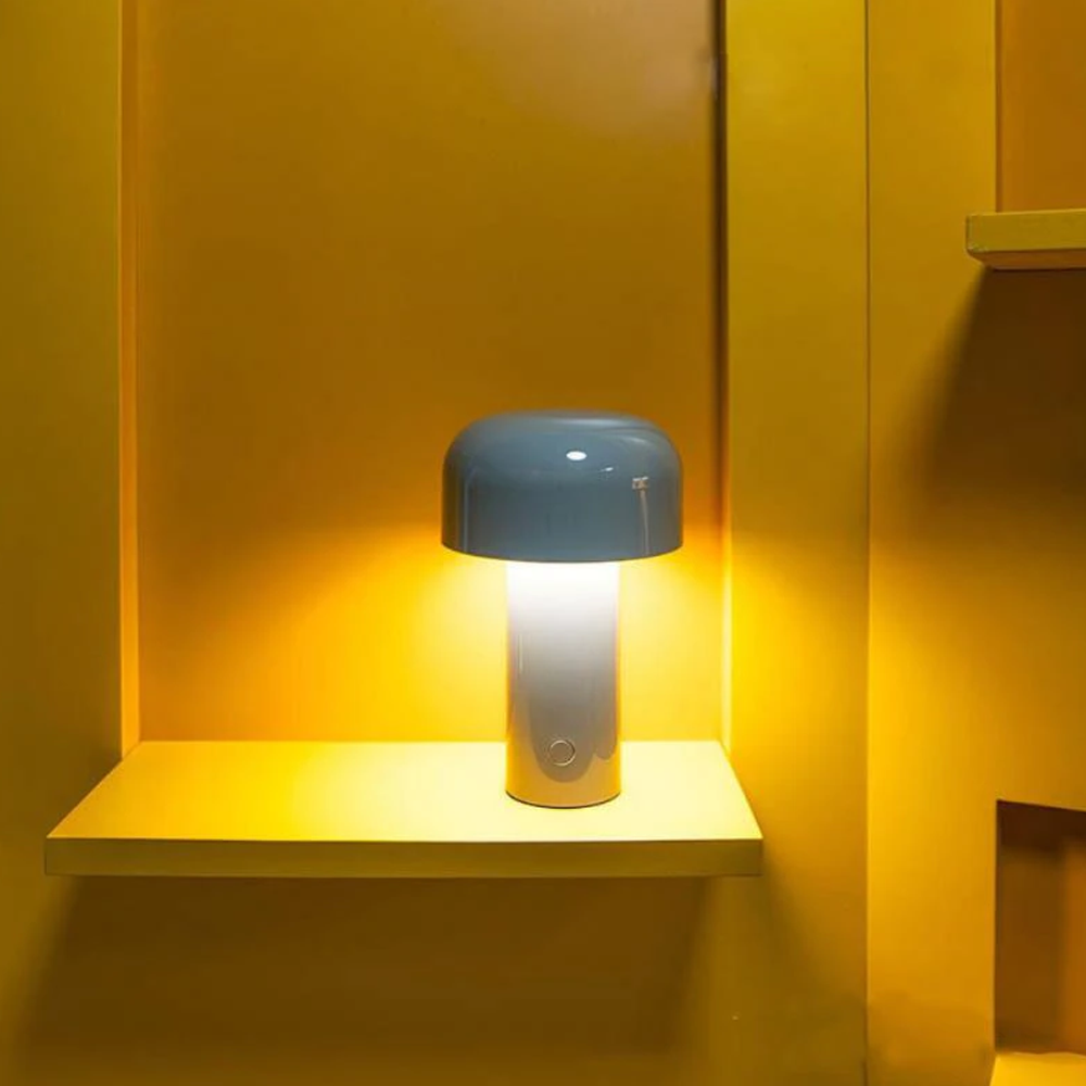 LED Creative Mushroom Rechargeable Table Lamp