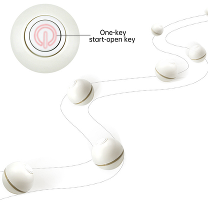 Smart Interactive Self-Rotating Cat Toy Ball