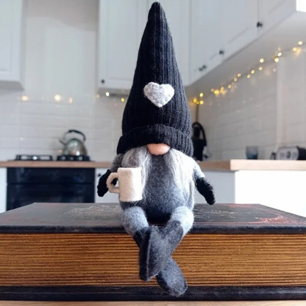 Handmade Coffee Gnome - Perfect Gift for Coffee Lovers, Christmas & Housewarming