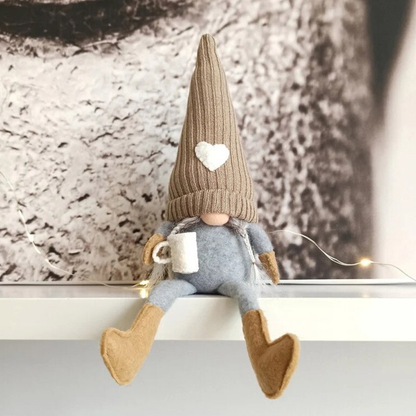 Handmade Coffee Gnome - Perfect Gift for Coffee Lovers, Christmas & Housewarming