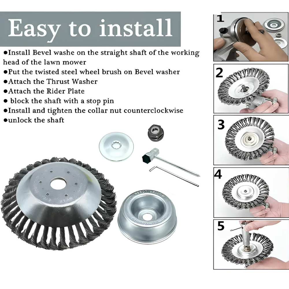 Wire Wheel For Weed Eater