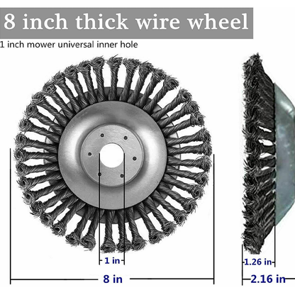 Wire Wheel For Weed Eater