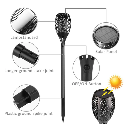Solar Flame Torch