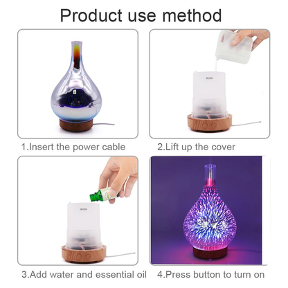 3d Glass Diffuser