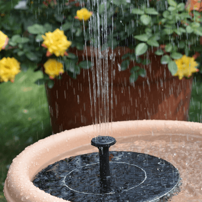 Mini Solar Fountain For Bird Bath
