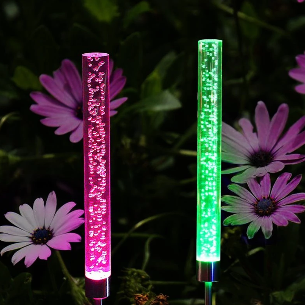 Solar Powered Bubble Light