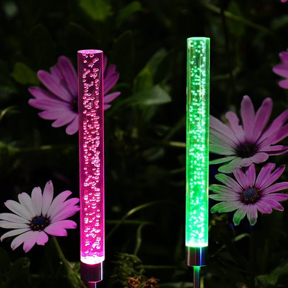 Solar Powered Bubble Light