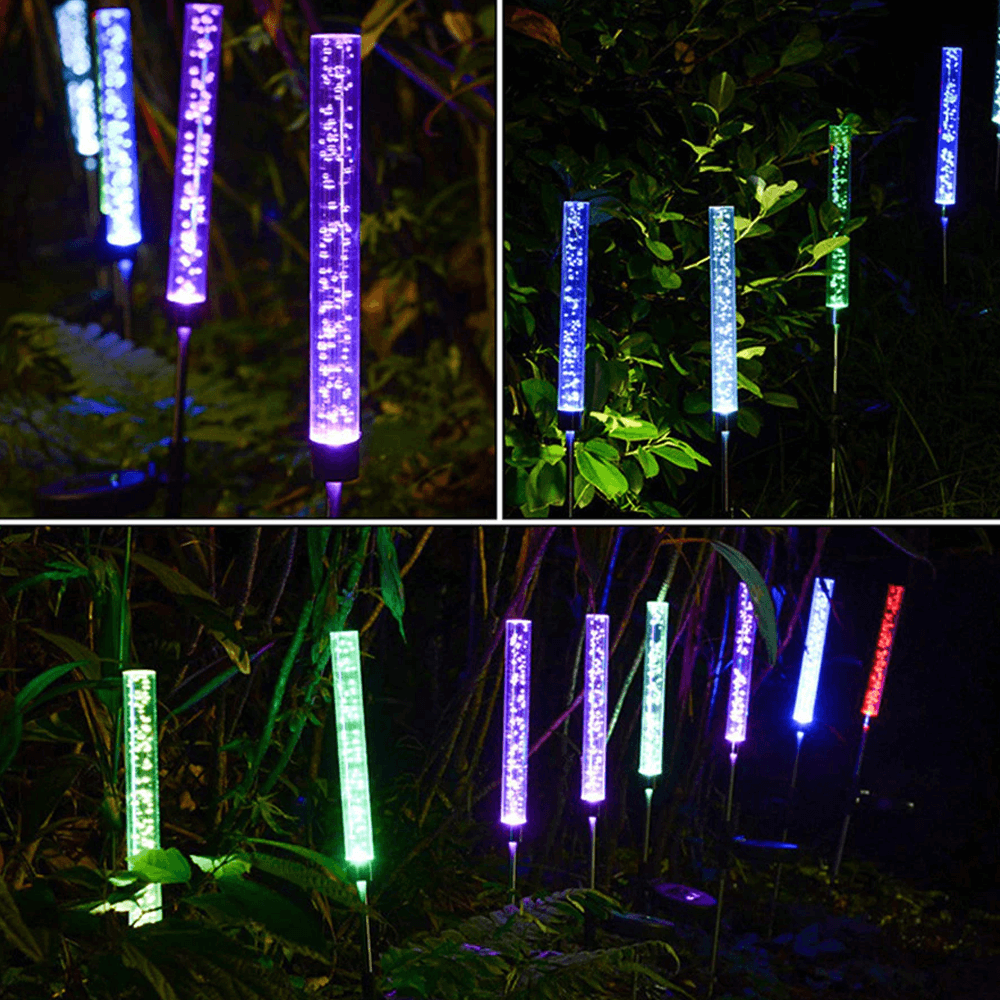 Solar Powered Bubble Light