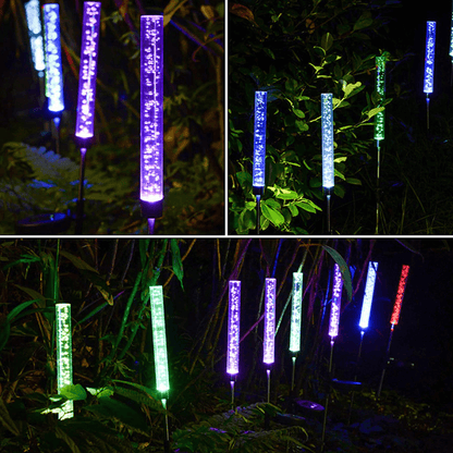 Solar Powered Bubble Light