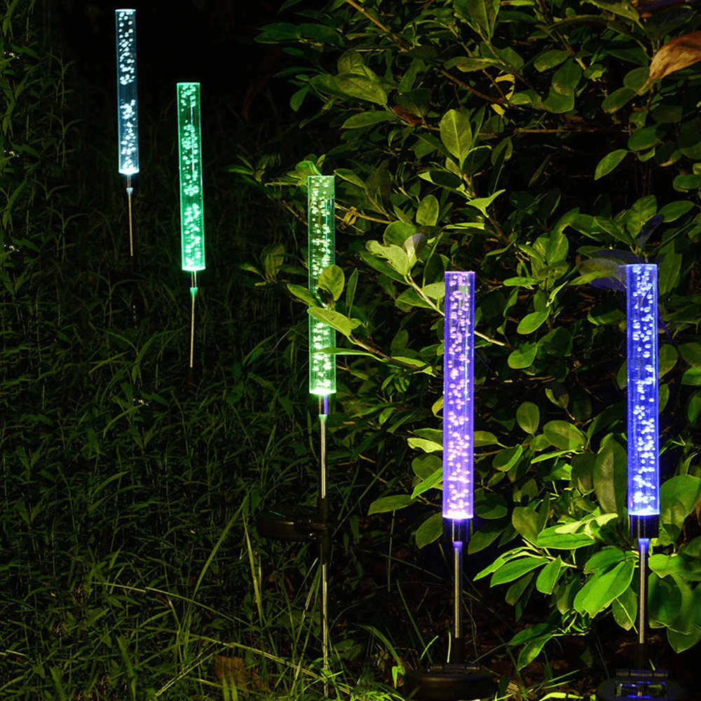 Solar Powered Bubble Light