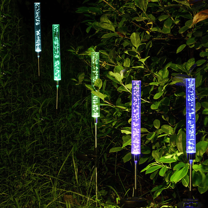 Solar Powered Bubble Light