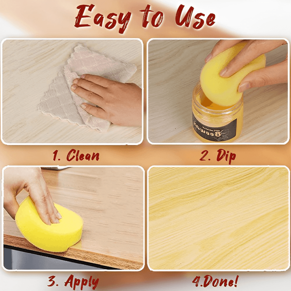 Wood Seasoning Beeswax Household Polishing