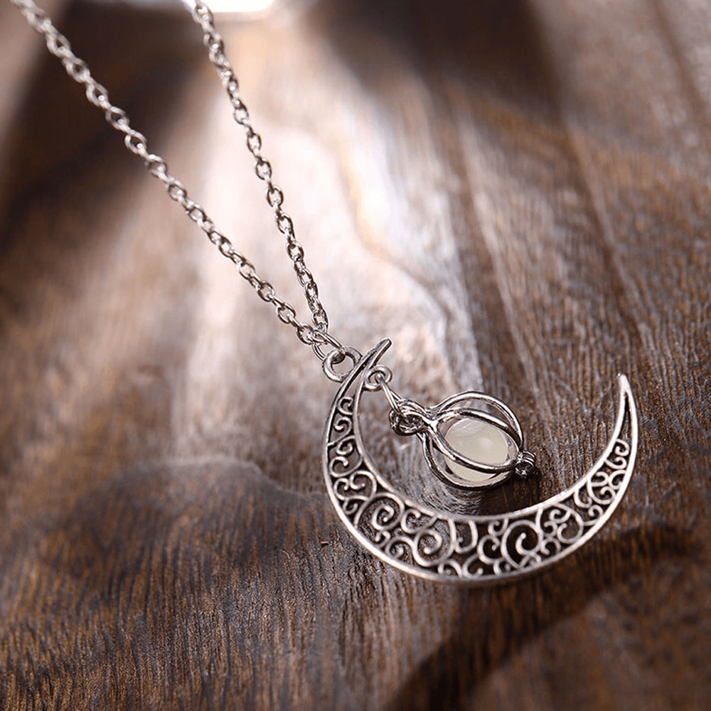 The Enchanted Moonstone Necklace