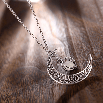 The Enchanted Moonstone Necklace