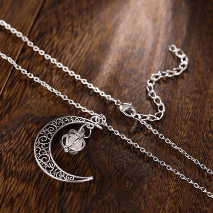 The Enchanted Moonstone Necklace