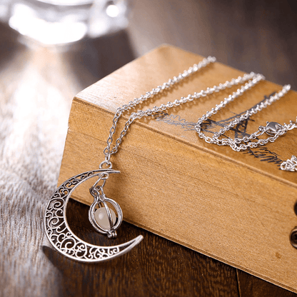 The Enchanted Moonstone Necklace