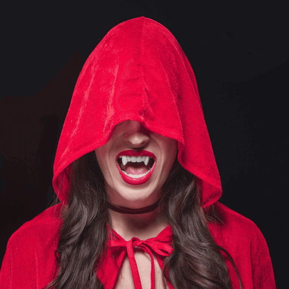 Automatic Retractable Vampire Fangs - Realistic & Safe