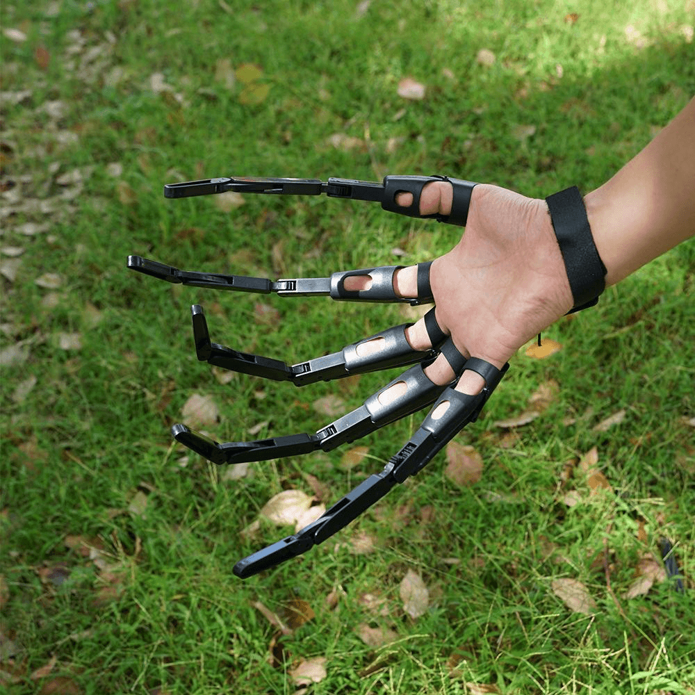 Halloween Articulated Fingers Gloves Extensions